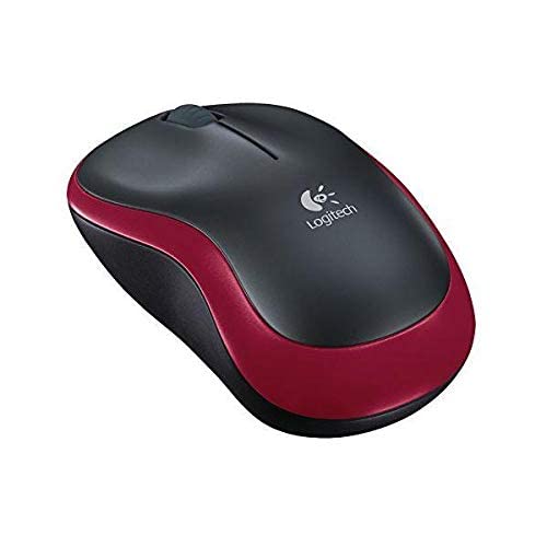 Logitech Wireless Mouse M185 (Red)