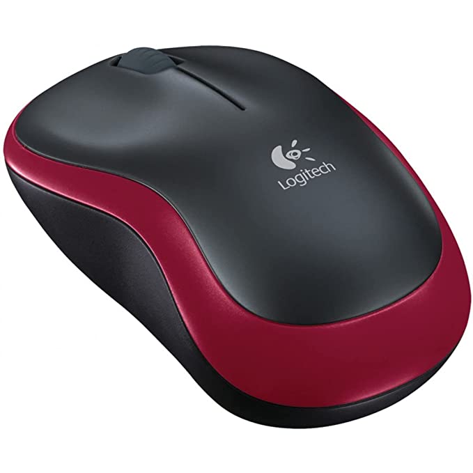 Logitech Wireless Mouse M185 (Red)