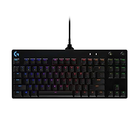 Logitech G PRO Mechanical Gaming Keyboard - Black