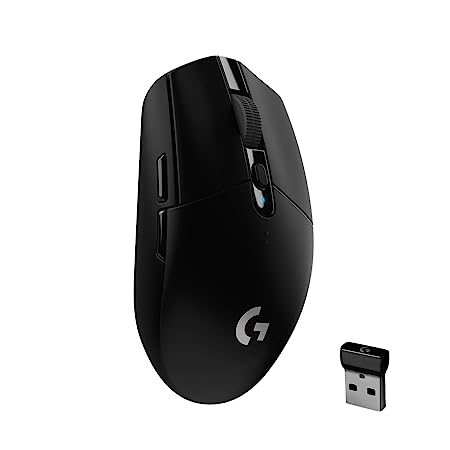 Logitech G304 Lightspeed Wireless Gaming Mouse - Black