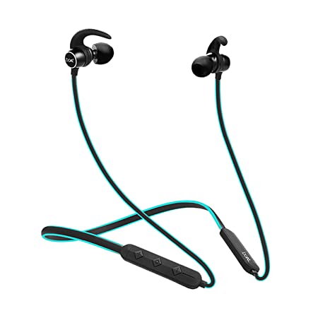 boAt Rockerz 255 in Ear Bluetooth Neckband with Upto 8 Hours Playback, Secure Fit, IPX5, Magnetic Earbuds, BT v5.0 and Voice Assistant(Ocean Blue)