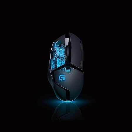 LOGITECH G402 HYPERION FURY Wired Gaming Mouse - Black