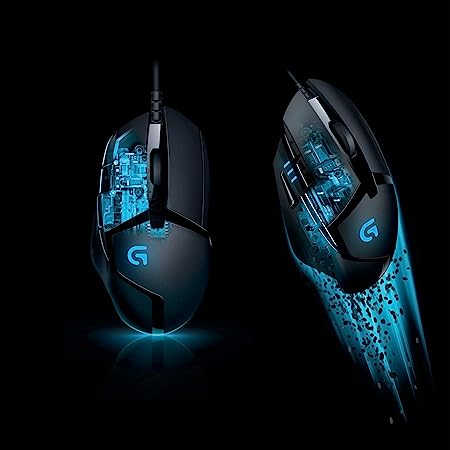 LOGITECH G402 HYPERION FURY Wired Gaming Mouse - Black