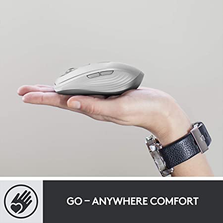 Logitech MX Anywhere 3 Compact Performance Wireless Mouse - Graphite