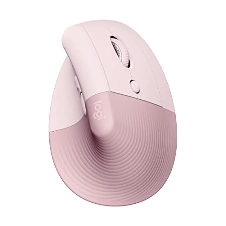 Products Logitech Lift Vertical Ergonomic Mouse, Wireless - Rose