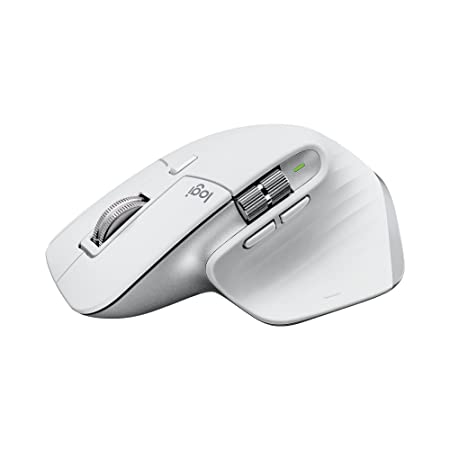 Logitech MX Master 3S - Wireless Performance Mouse with Ultra-Fast Scrolling - Pale Grey