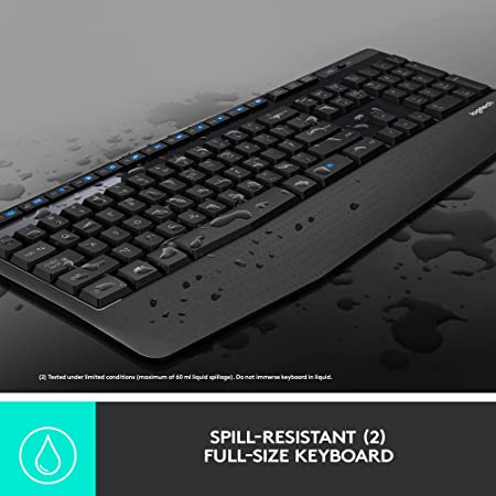 Logitech MK345 Wireless Keyboard and Mouse Combo