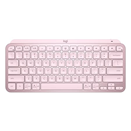 Logitech MX Keys Mini Wireless Illuminated Keyboard - Rose