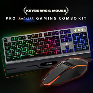 Ant Esports KM540 Gaming Backlit Keyboard and Mouse Combo