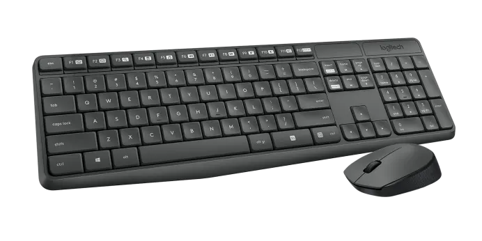 Logitech MK235 Durable Wireless Keyboard and Mouse Combo